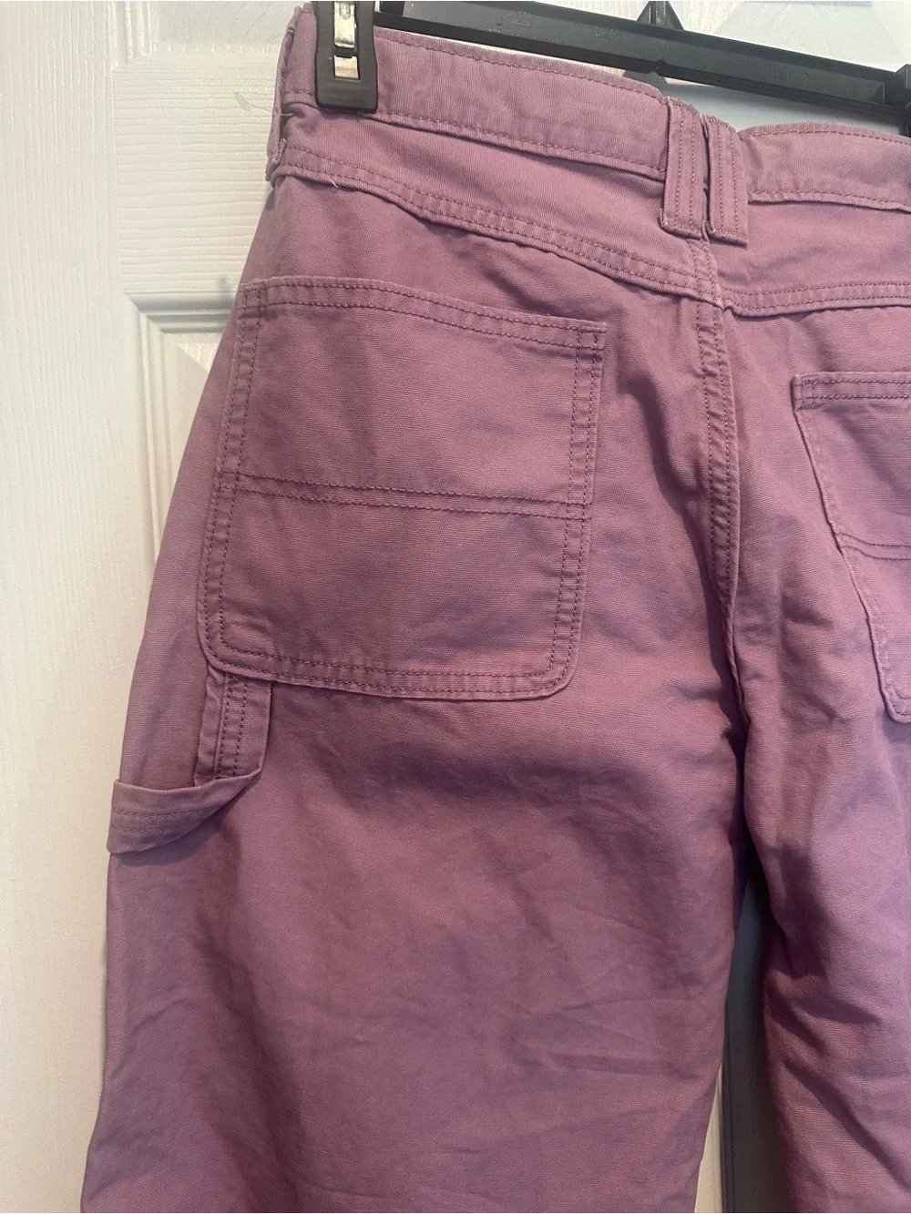Old Navy Mid-Rise Super Baggy Wide Leg  Kids Pants purple Basil Size 16